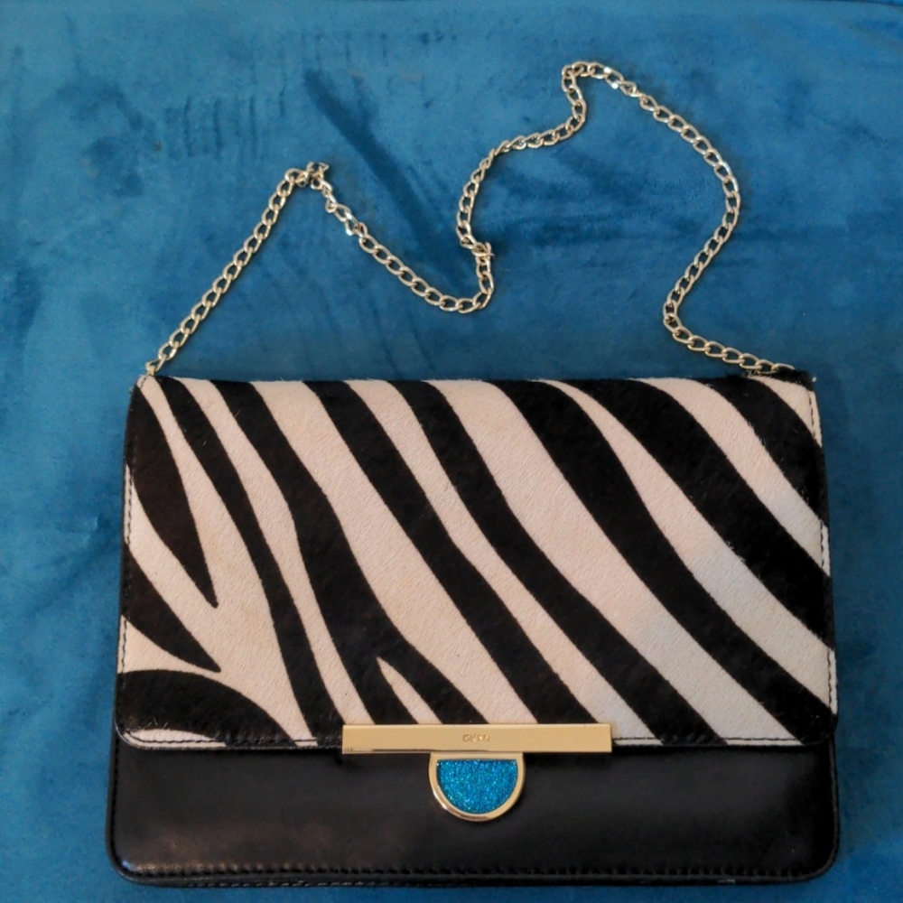 DKNY Zebra Shoulder Bag
